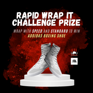 Win Adidas Boxing Shoes with Rapid Wrap It Challenge.